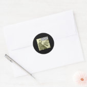 Dat confronteert me niet ronde sticker (Envelop)
