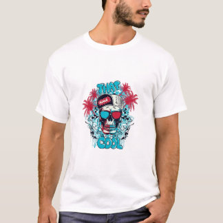 Dat Coole Schedel Grafische T-Shirt