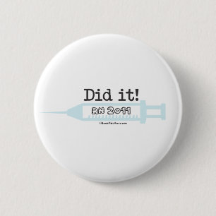 Dat deed ik. RN 2012 Verpleegkundige Afstuderen Ronde Button 5,7 Cm