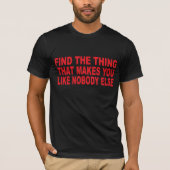 DAT DINGEN ZWARTE SHIRT (Voorkant)