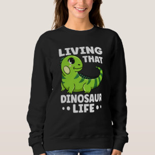 Dat Dinosaur Leven Leven Citaat Voor Een Leguaan Trui