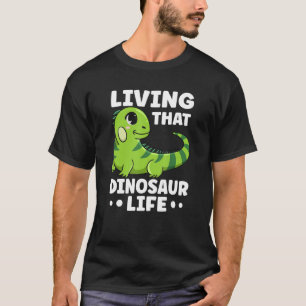 Dat dinosaurusleven citeren voor een leguaan t-shirt