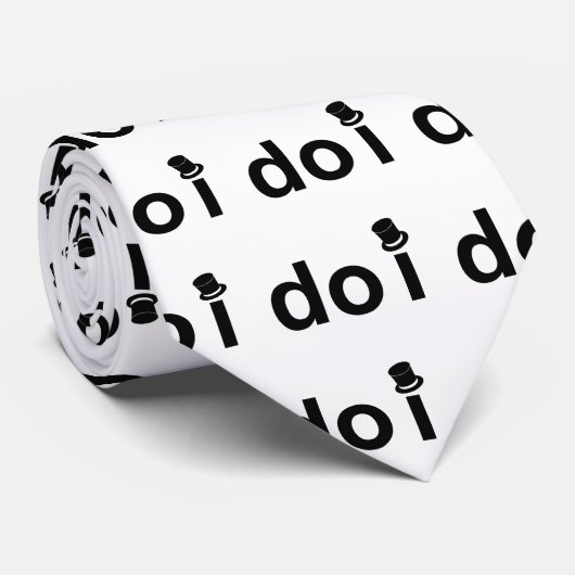 Dat doe ik (bovenste hoed) stropdas (Opgerold)