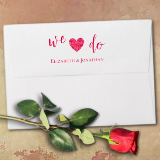 Dat doen we! Bruiloft Zelfinktende Stempel