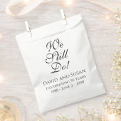 Dat doen we nog steeds. Jubileum Party Paper Favor Bedankzakje (Geknipt)