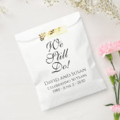 Dat doen we nog steeds. Jubileum Party Paper Favor Bedankzakje (Gezegeld)