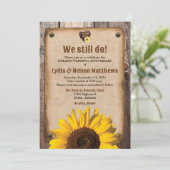 Dat doen we nog steeds! Zonnebloem Golden Jubileum Kaart (Staand voorkant)