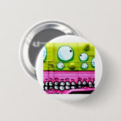 Dat doet mijn ogen pijn ronde button 5,7 cm (Voorkant /achterkant)