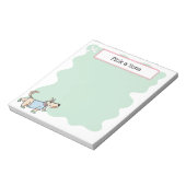 Dat Dog Life Dog Groen Notitieblok (Linkerzijde)