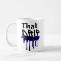 Dat druppeltje cool urban swag stijl drippy ontwer