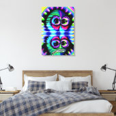 Dat Gezicht Dat Je Trekt Als Canvas Afdruk (Insitu (Slaapkamer))