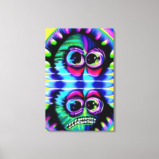 Dat Gezicht Dat Je Trekt Als Canvas Afdruk (Voorkant)