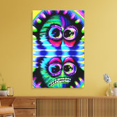 Dat Gezicht Dat Je Trekt Als Canvas Afdruk (Insitu (Woonkamer))