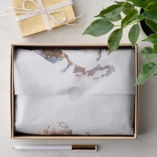 Dat gezicht tissuepapier (Geschenk)