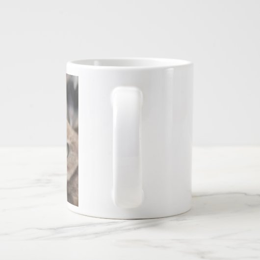 Dat gezicht weer? Super grote Mok (Achterkant)