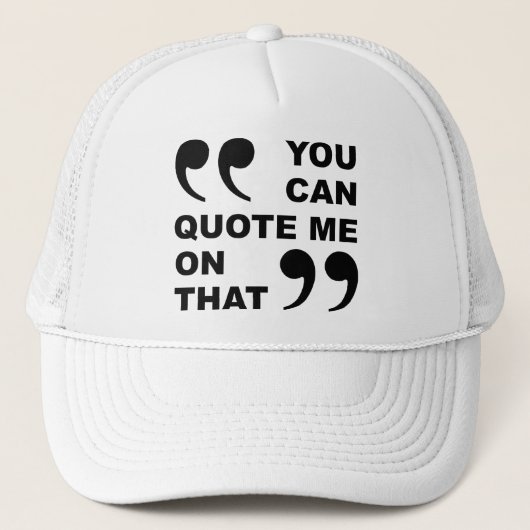 Dat Grappige Honkbalpetje Kun Je Letterlijk Zeggen Trucker Pet (Voorkant)