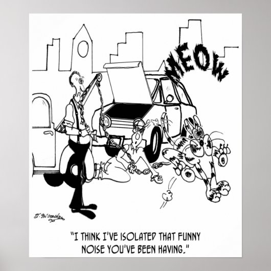 Dat grappige lawaai isoleren poster (Voorkant)