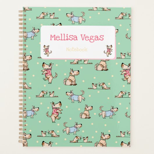 Dat groene plan voor Dog Life met naam Planner (Voorkant)