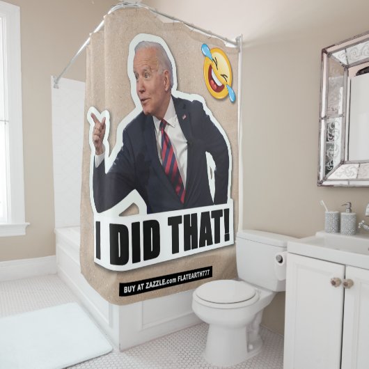 Dat heb ik gedaan! douchegordijn (In situ)
