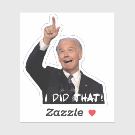 Dat heb ik gedaan! sticker (Vel)