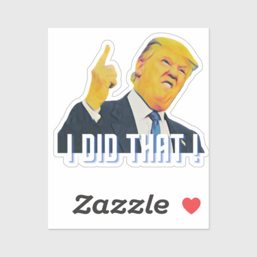 DAT HEB IK GEDAAN! STICKER (Vel)