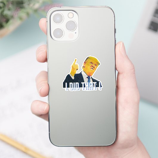 DAT HEB IK GEDAAN! STICKER (Telefoon)