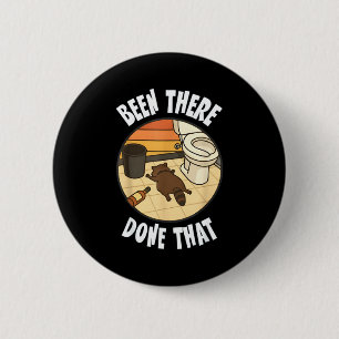 Dat Heb Ik Gedronken Wasbeer Funny Badkamer D Ronde Button 5,7 Cm