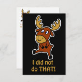 Dat heb ik niet gedaan! Funny mose (Voorkant / Achterkant)