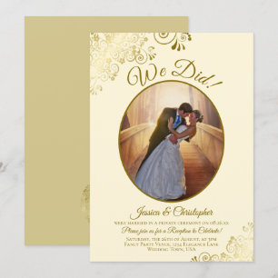 Dat hebben we gedaan. Ontvangst van ivoor en goude Kaart