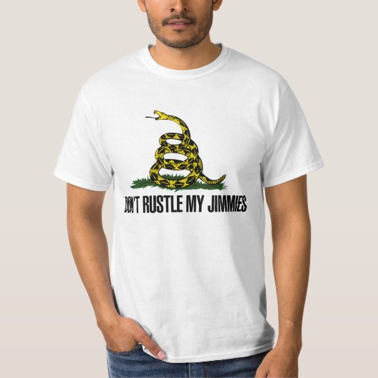 Dat heeft mijn Jimmies echt verrast. T-shirt (Voorkant)