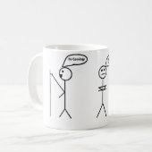 DAT HEEFT ZE GEZEGD, Pomme de Terre :D Koffiemok (Voorkant links)