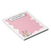 Dat hond leven hond bal rode notitieblok (Schuin)