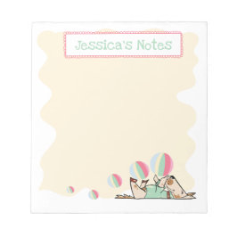 Dat hondenleven Notities Moppige hond jongleerend  Notitieblok