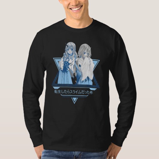 Dat ik als slijm Vaporware werd gereïncarneerd T-shirt (Voorkant)