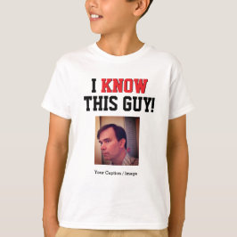 dat ik deze man ken t-shirt