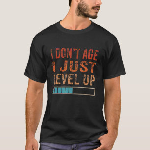  dat ik niet ouder word, ben ik gewoon gamer grapp t-shirt