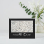 Dat ik niet van mensen hou, betekent niet... briefkaart (Staand voorkant)