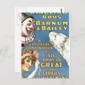 Dat is allemaal geweldig in Circus Achievement  Briefkaart (Voorkant / Achterkant)