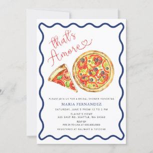 Dat is Amor Italiaans Pizzafeest Bruidsborrel Kaart
