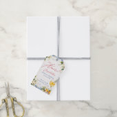 Dat is Amor Italiaans thema brunch bruiloftsfeest Cadeaulabel (Met Touw)