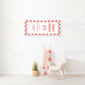 Dat is Amor Welkom Banner, Italiaanse Bruidsuitnod Spandoek (Insitu)