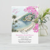 Dat is Amore Amalfi Bruids Bruiloft Uitnodiging (Staand voorkant)