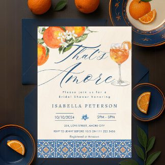 Dat is Amore Aperol Spritz Italiaans Vrijgezellenf Kaart