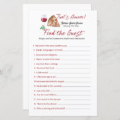 Dat is Amore Bingo Vrijgezellenfeest Game (Voorkant / Achterkant)