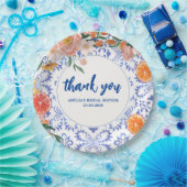 Dat is Amore bloemenzomer Vrijgezellenfeest Papieren Bordje (Feest)