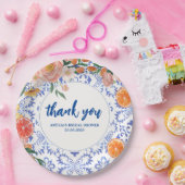 Dat is Amore bloemenzomer Vrijgezellenfeest Papieren Bordje (Feest)