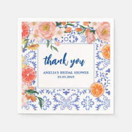 Dat is Amore bloemenzomer Vrijgezellenfeest Servet