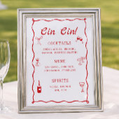 Dat is Amore Bruidsfeest Cin Cin Bar Poster