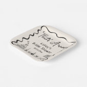 Dat is Amore Bruidsmeisjesfeestje Papieren Bordje (Gebogen)