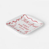 Dat is Amore Bruidsmeisjesfeestje Papieren Bordje (Gebogen)